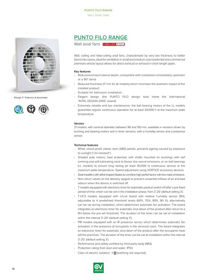 PUNTO FILO catalogue cover