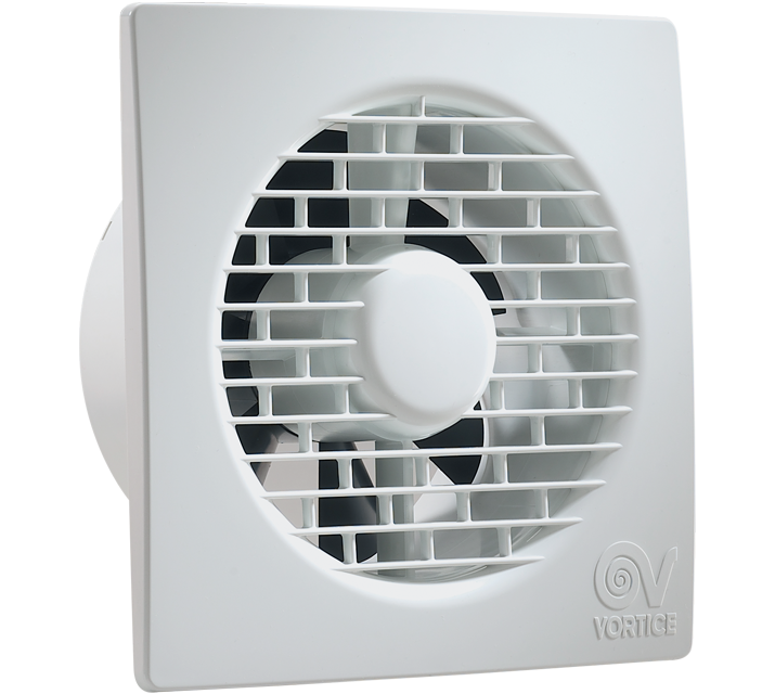 "Vortice Punto FILO serisi: ince tasarımı ve geri tepme ventiliyle duvar ve tavan tipi banyo fanı"
